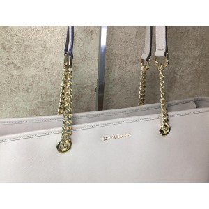 [NEW] MICHAEL KORS 30S6GJ8T2L JET SET TRAVEL MEDIUM SAFFIANO LEATHER TOTE